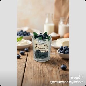 Blueberry Cheesecake Scented Candle